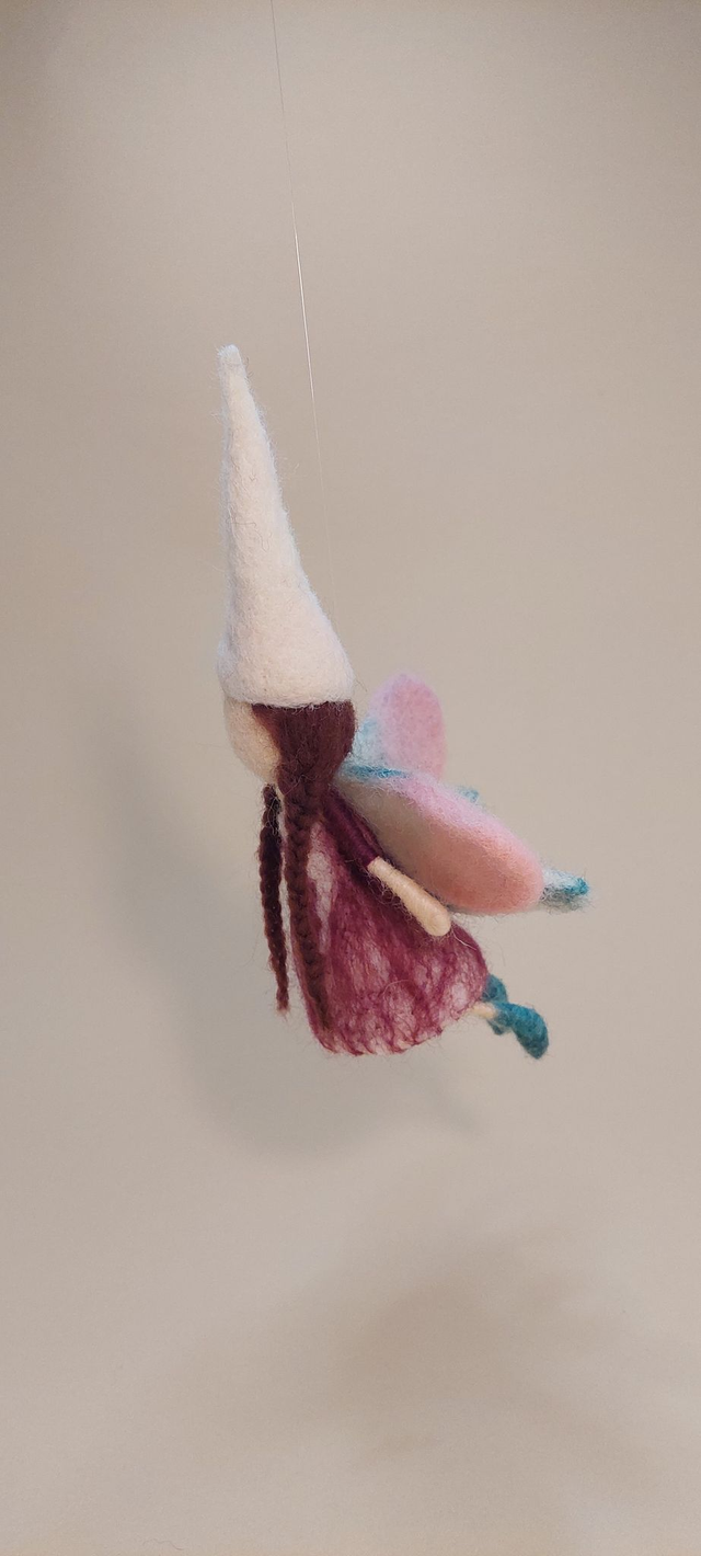 LIBERDADE, fée à suspendre 100% fait main