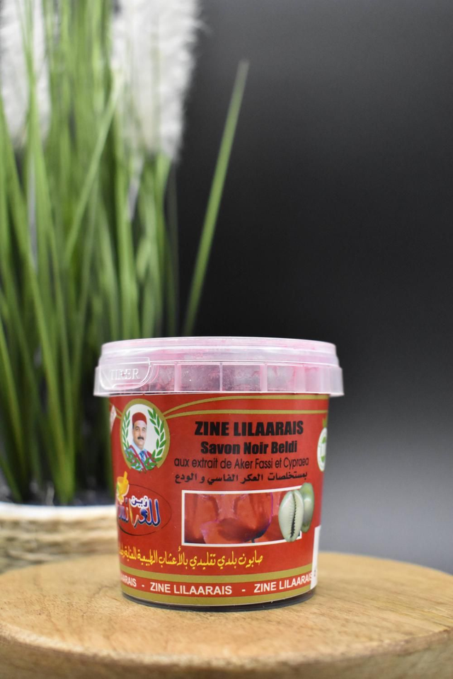 Savon Noir au Coquelicot