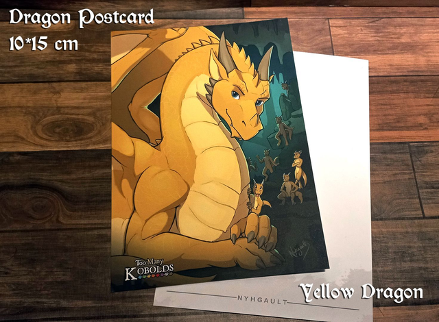 Cartes Postales Dragons