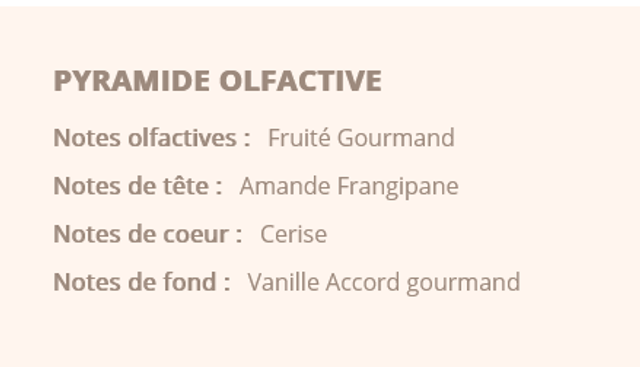 Fondant parfumé " Cerise noire explosive "