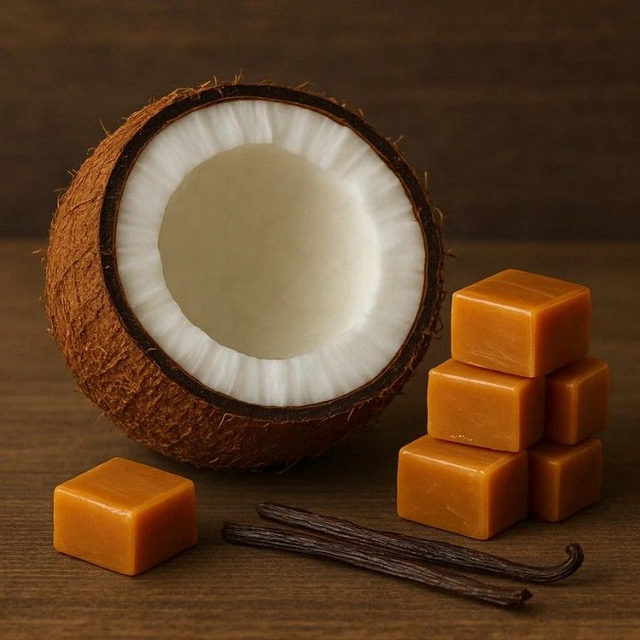 Noix de coco - caramel