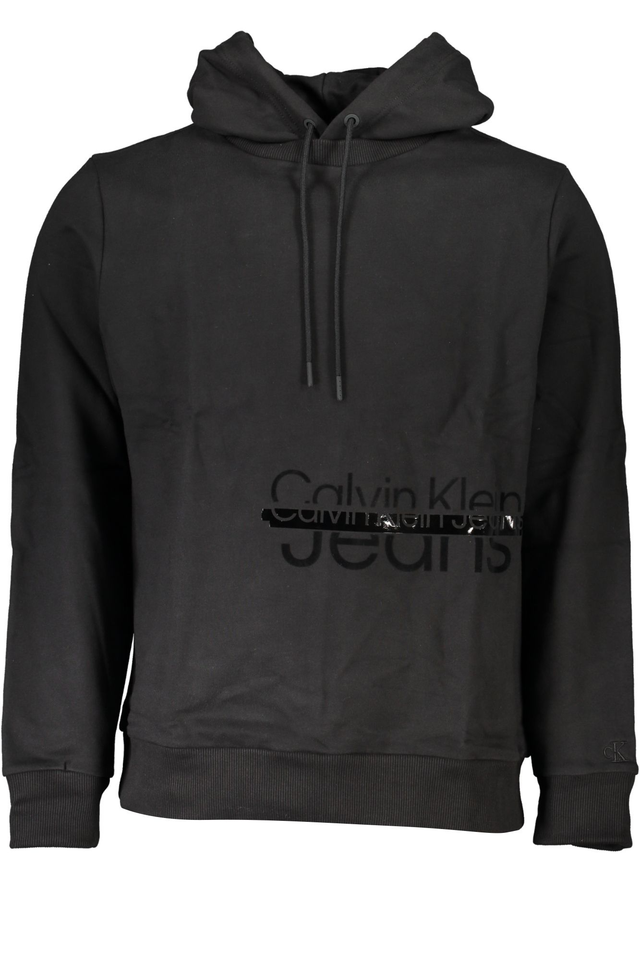 CALVIN KLEIN FELPA SENZA ZIP UOMO NERO