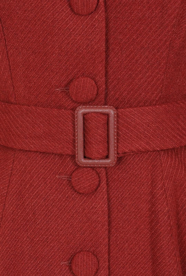 Manteau Isabella terracotta