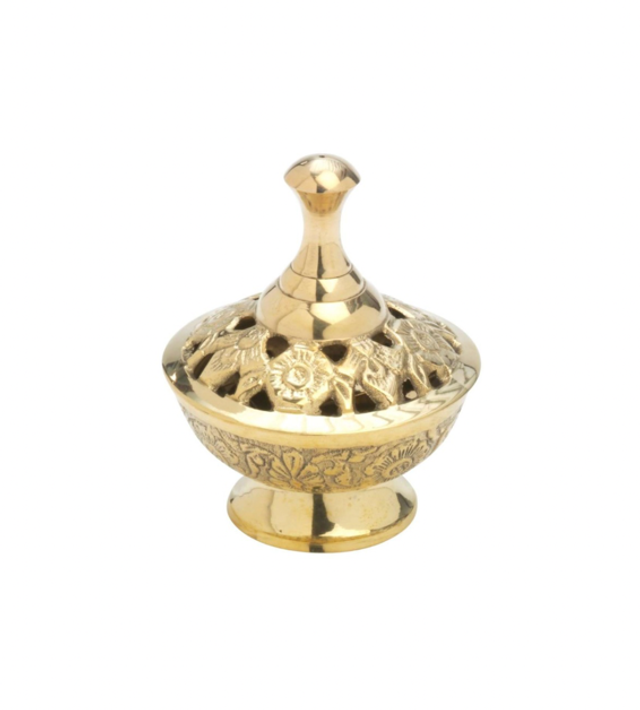 Encensoir en laiton « flora »