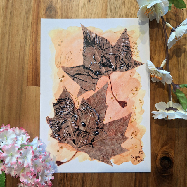 Herissons - Print A5