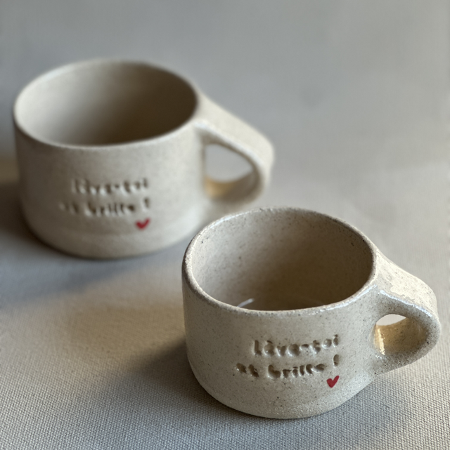 Tasse « Lève toi et brille »