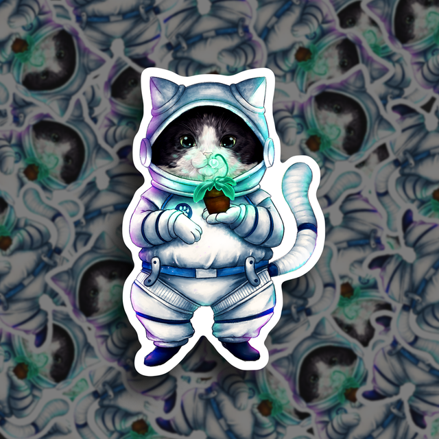 ​Gaïa l’Astro Cat – Stickers