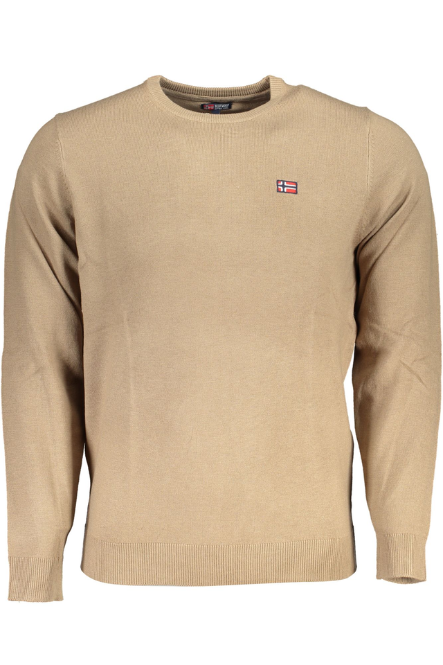 NORWAY 1963 MAGLIA UOMO MARRONE