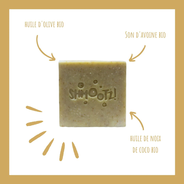 Savon Oat Sweet Oat - huile d’olive et de noix de coco, son d’avoine 