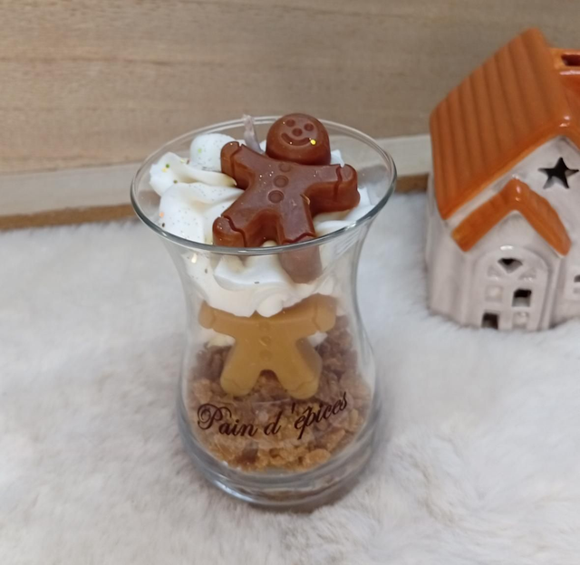 Bougie pain d&#039;épices 