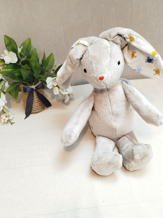 Peluche lapin motif 5