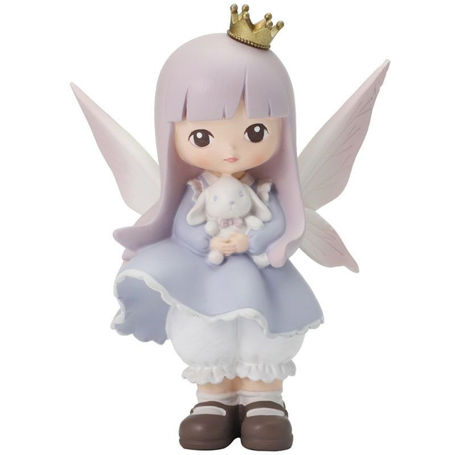 Fée petite - Manga fée bleue avec chien