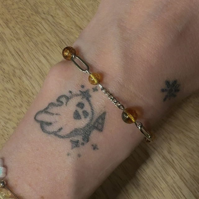 Bracelet PERSÉVÉRANCE Ambre