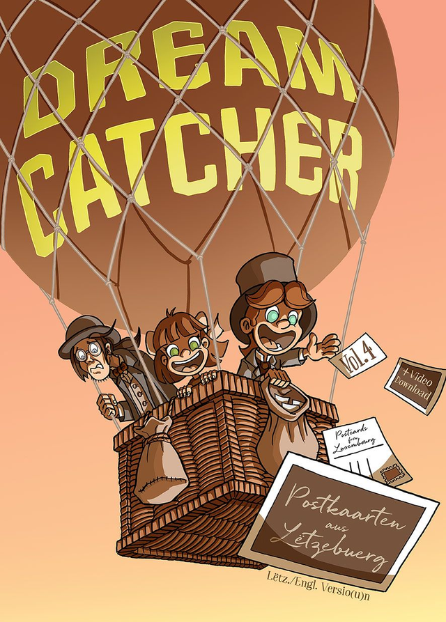 Dream Catcher - Sonic Comic 4 - Postcards from Luxembourg - Lëtz. &amp; English versions