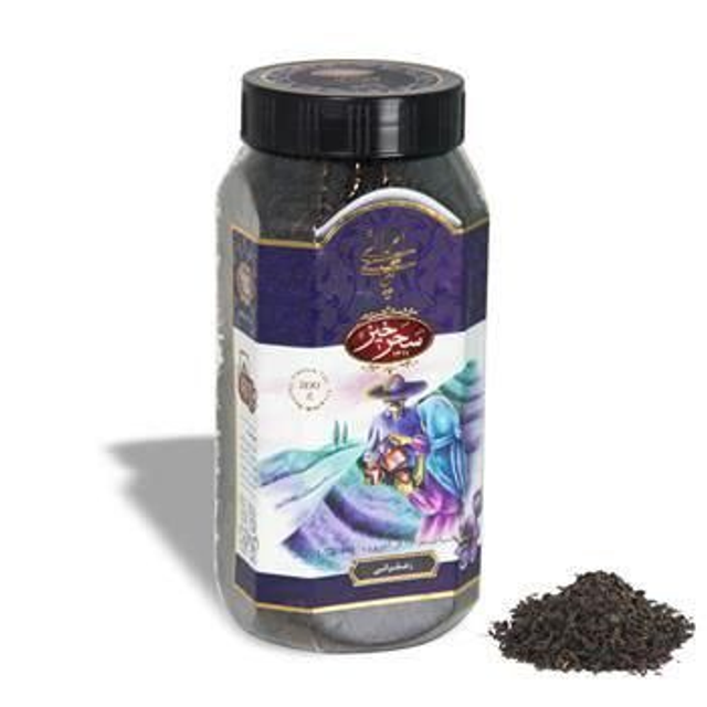 Sahar Khiz Perzský Čierny Čaj so Šafranom 200 gr.