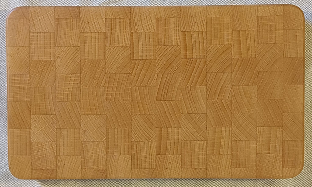 Petite planche en bois de bout 100% hêtre