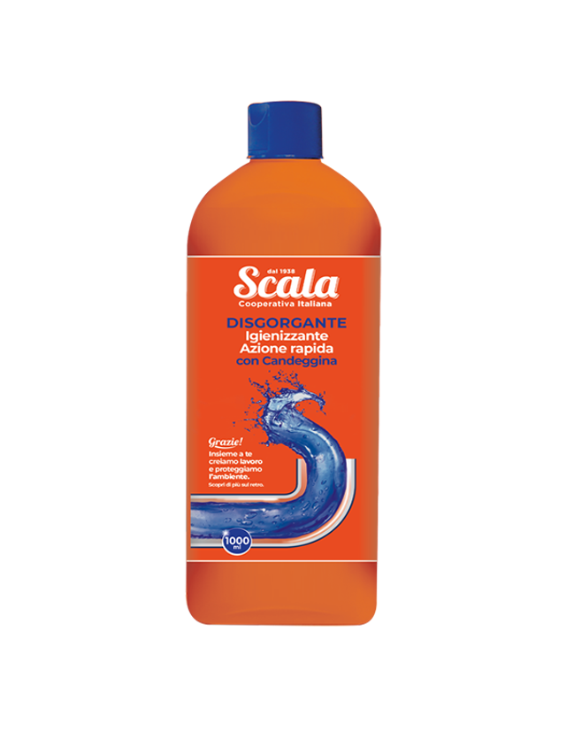 SCALA DISGORGANTE CON CANDEGGINA/1000ML