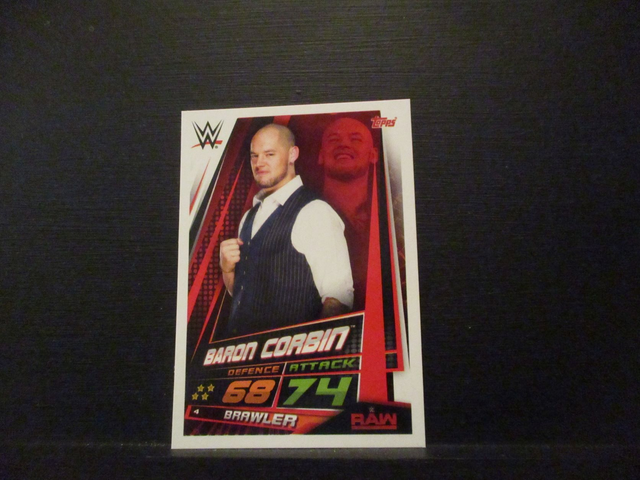 Baron Corbin - Raw Slam Attax Universe Original Trading Card #4