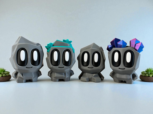 Giant Pet Rock Figurines 15-18cm