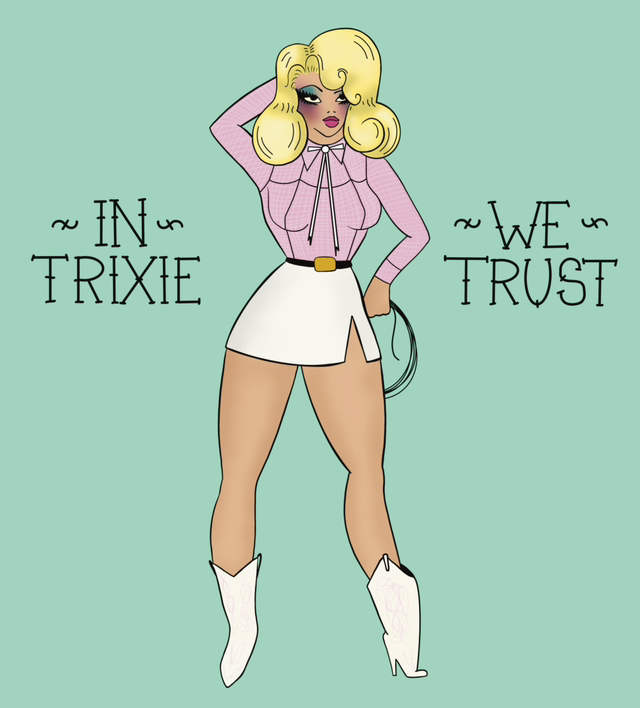 In Trixie We Trust Art Print