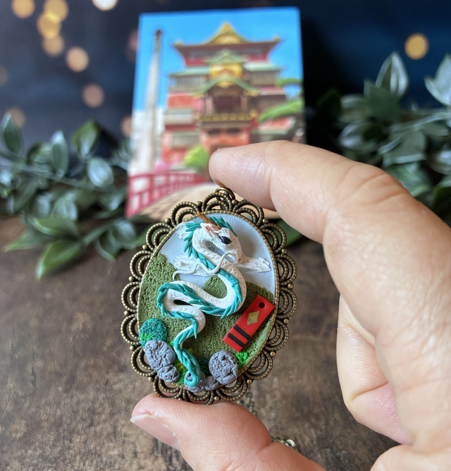 Médaillon Haku – Le Voyage de Chihiro  