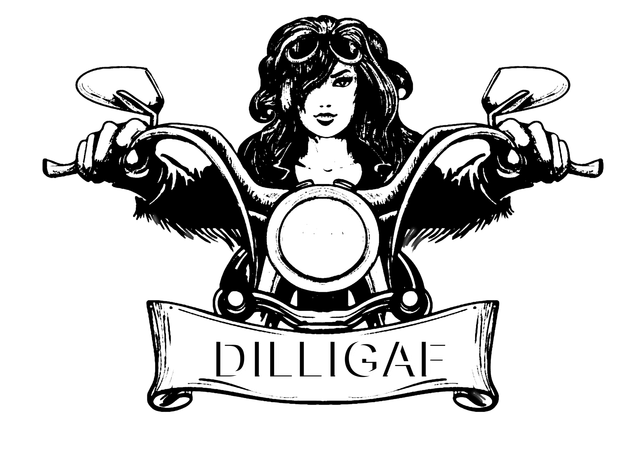 Female  DILLIGAF Rider T-Shirt