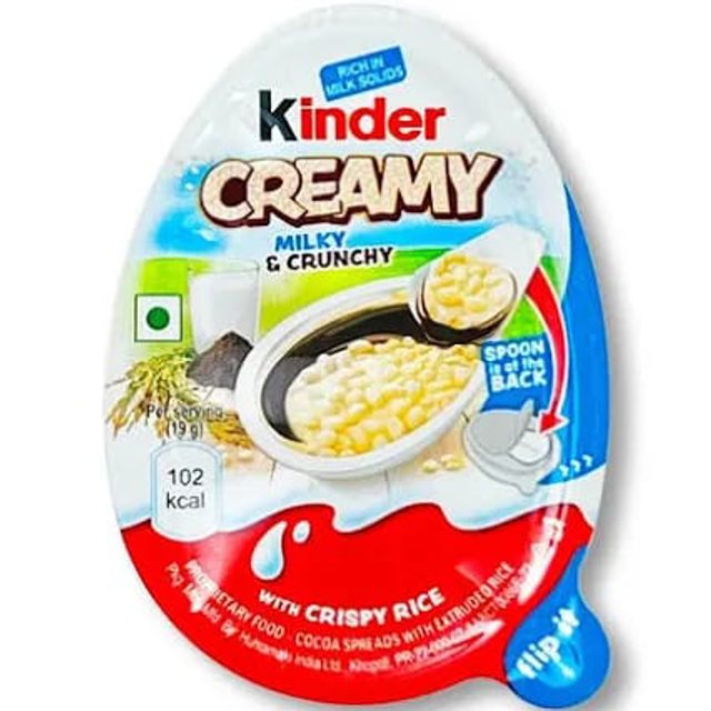 Kinder Creamy – Milky &amp; Crunchy