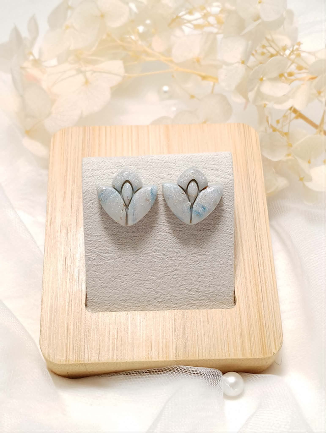 Boucles d'Oreilles "Fleur d'Aube"