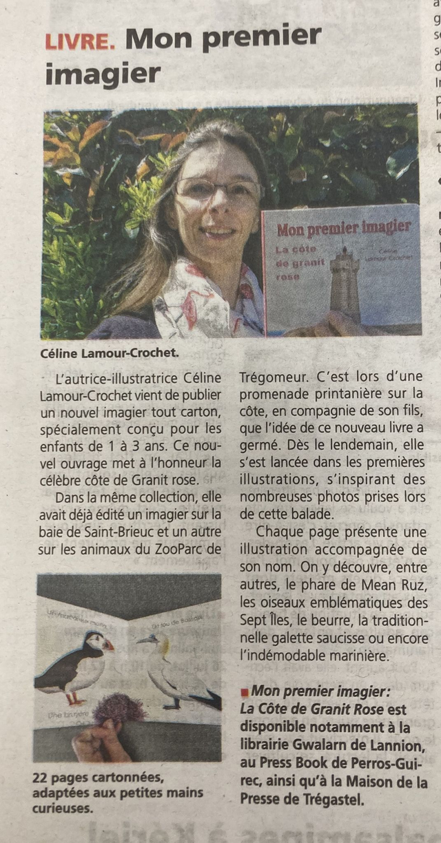 Mon premier imagier : La côte de granit rose