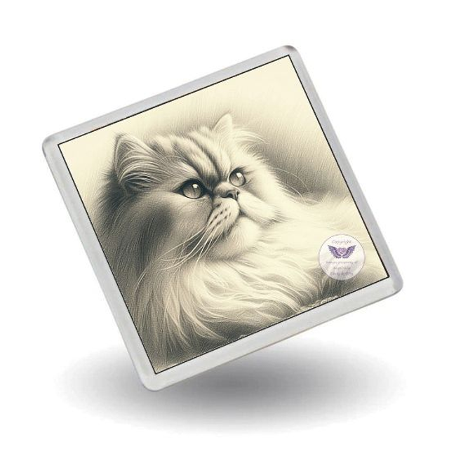 Artistic cat print Fridge Magnet (C15)