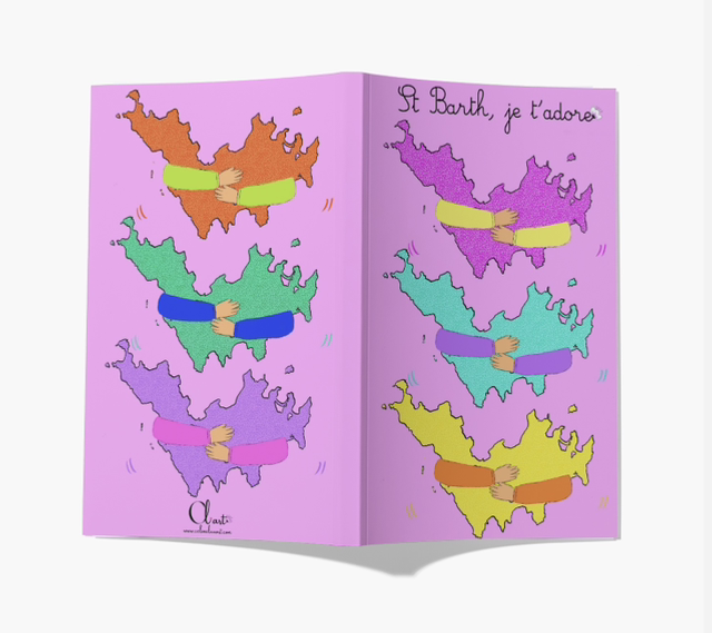 Notebook St Barth je t’adore 