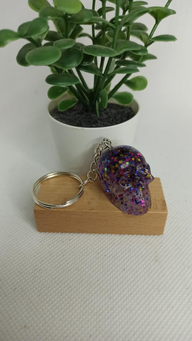 Grand porte clé SKULL PSG003