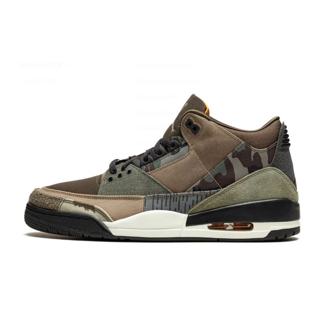 Air Jordan 3 Patchwork Camo