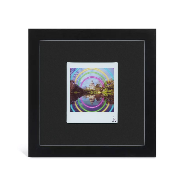 Framed St Paul’s Digital London Instax Film Artwork