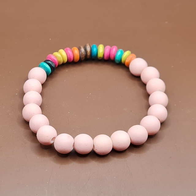 Bracelet Tunisie Rose clair