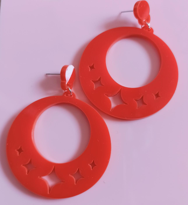 Hoop De Light earrings