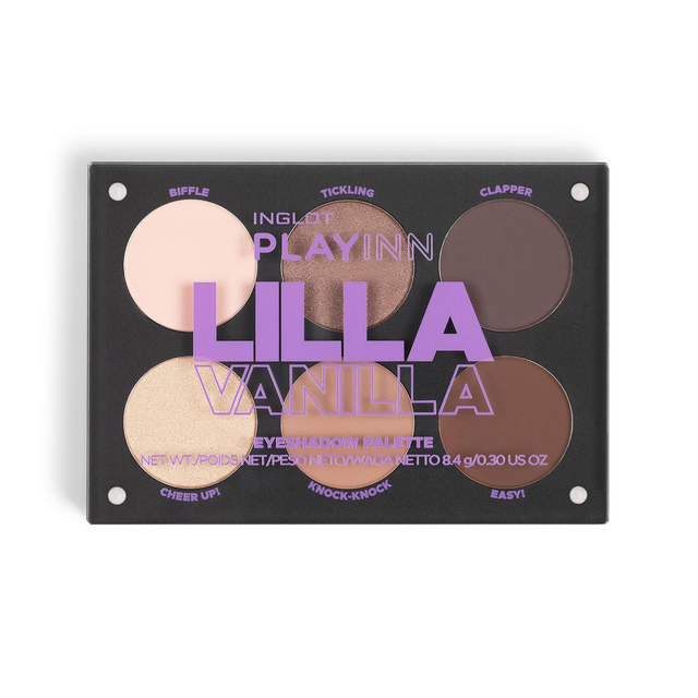 INGLOT PLAYINN Lidschattenpalette Lilla Vanilla