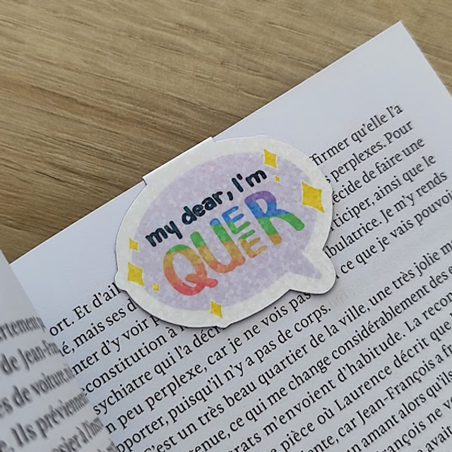 MARQUE-PAGES MAGNETIQUE | Queer