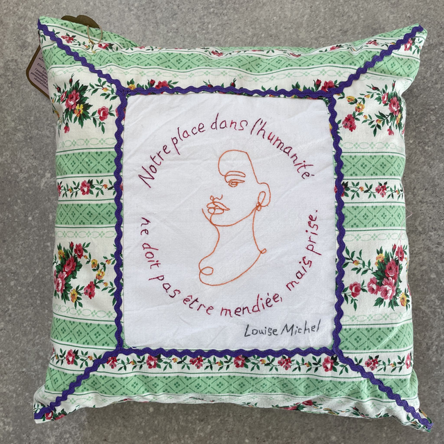 Coussin Brodé LOUISE