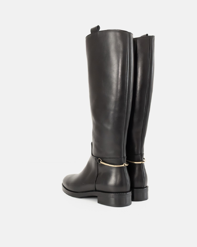 Stivali stile cavallerizza in vitello