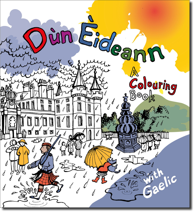 Dùn Èideann: A Colouring Book