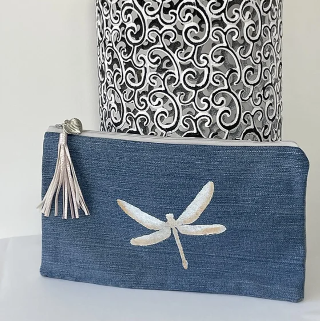 Pochette libellule 