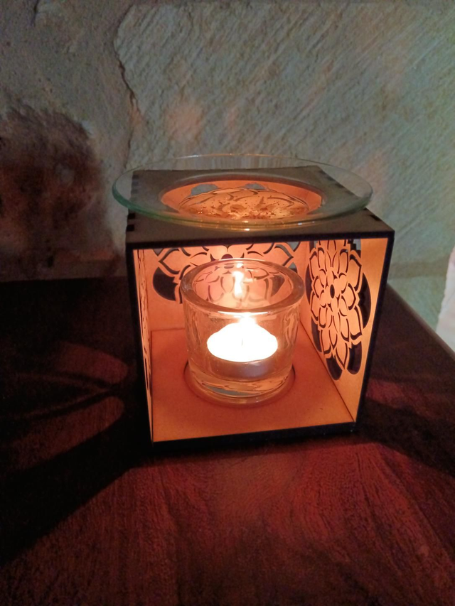 Brule parfum photophore