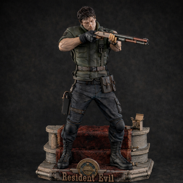 Statue RESIDENT EVIL "CHRIS" série gaming