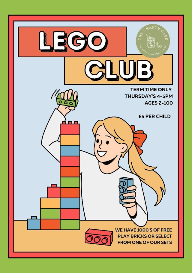 Weekly Lego Club Thursday 4-5pm