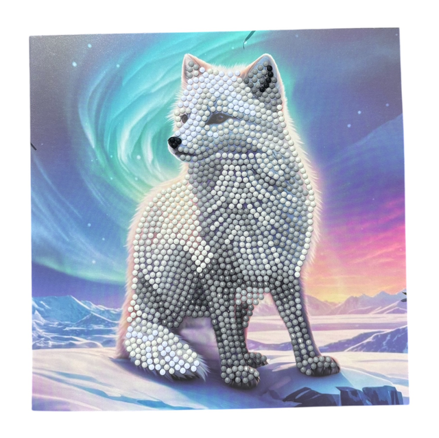 Arctic Fox Large Card