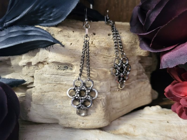 Boucles d'Oreilles "Nexus Metalys"
