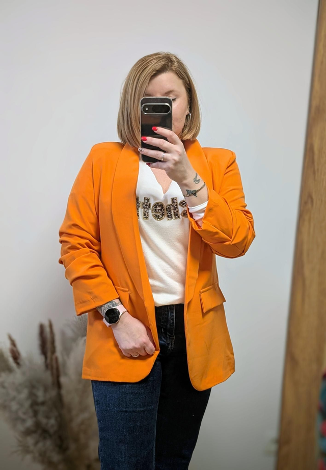 Blazer Elise orange 
