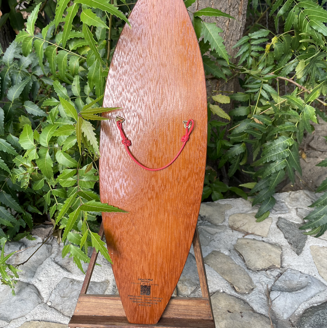 Décoration « surf en IPE »