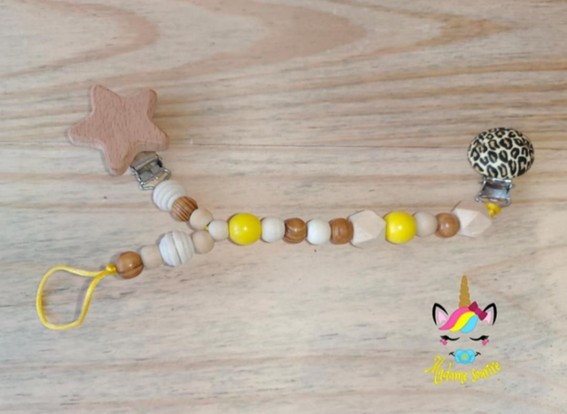 Attache doudou et tétine Forme